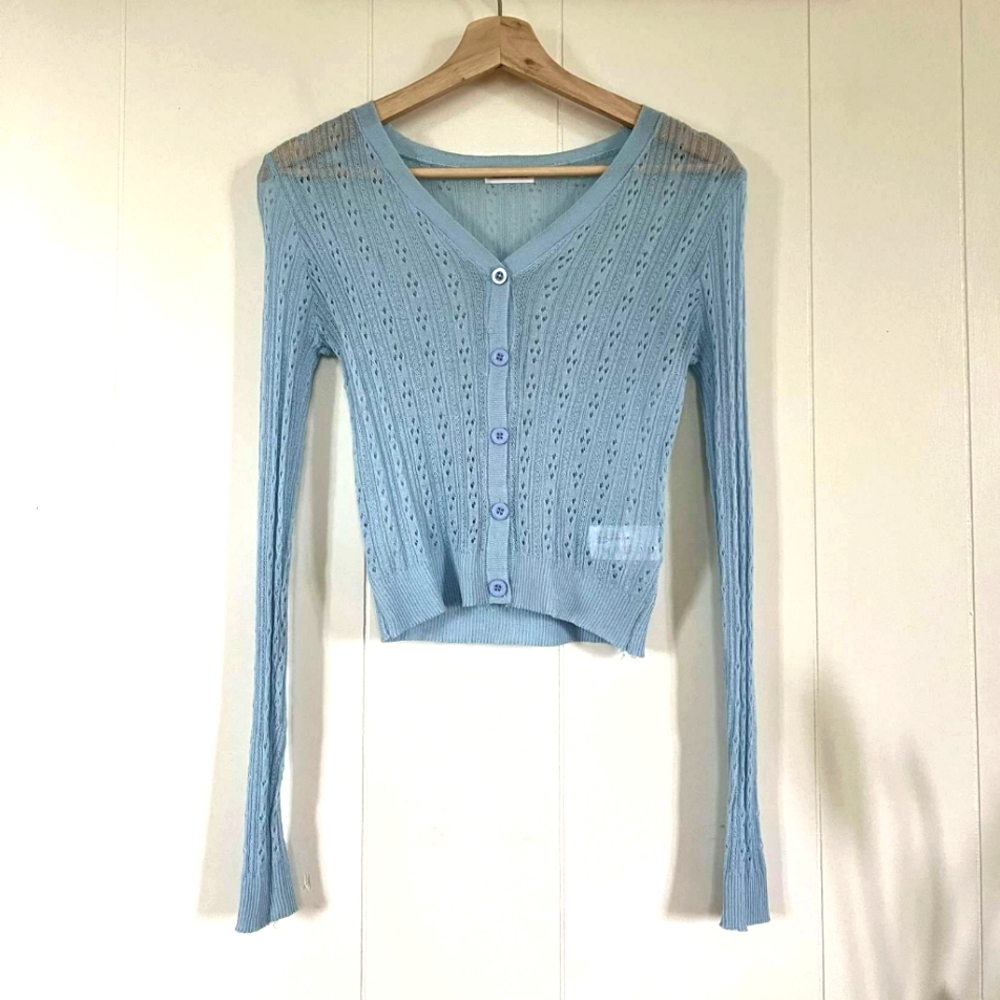 Blue Cardigan